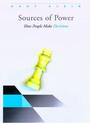 Sources of power