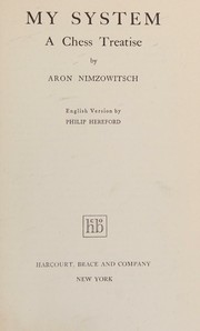 My system, a treatise on chess
