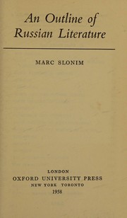 An outline of Russian literature