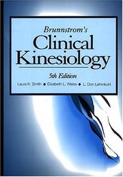 Brunnstrom's clinical kinesiology
