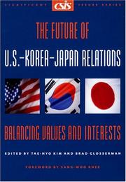 The future of U.S.-Korea-Japan relations
