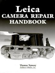 Leica camera repair handbook