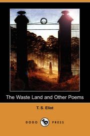 The waste land and other poems