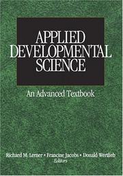 Applied developmental science