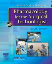 Pharmacology for the surgical technologist