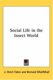 Social Life in the Insect World