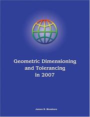 Geometric Dimensioning and Tolerancing in 2007