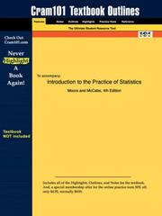 Introduction to the Practice of Statistics