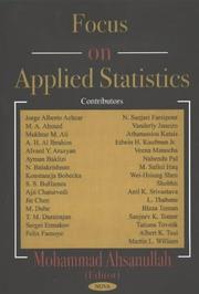 Focus on applied statistics