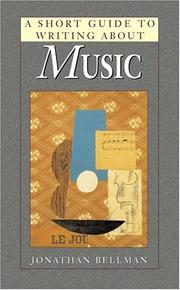 A short guide to writing about music