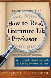 How to read literature like a professor
