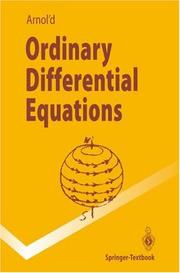 Ordinary differential equations