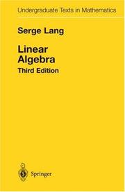 Linear algebra