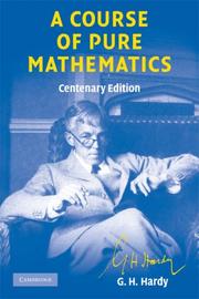 A Course of Pure Mathematics