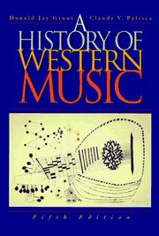 A history of western music