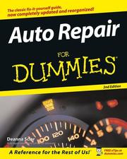 Auto Repair for Dummies