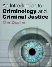 An introduction to criminology and criminal justice