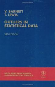 Outliers in statistical data