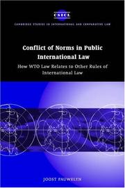 Conflict of norms in public international law