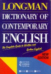 Longman Dictionary of Contemporary English (LDOC)