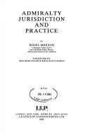 Admiralty jurisdiction and practice