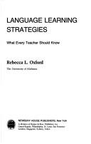 Language learning strategies