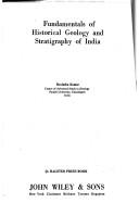 Fundamentals of historical geology and stratigraphy of India