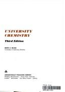 University chemistry