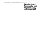Introduction to personality and psychotherapy