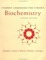 Student companion for Stryer's Biochemistry
