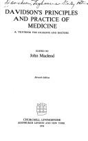 The principles and practice of medicine