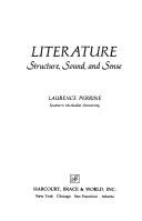 Literature:structure, Sound, Sense