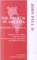 Post-Synodal Apostolic Exhortation Ecclesia In America