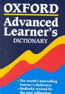 Oxford advanced learner's dictionary of current English