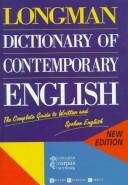Longman dictionary of contemporary English