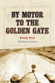 By motor to the Golden Gate