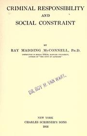 Criminal responsibility and social constraint