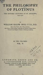 The philosophy of Plotinus