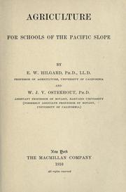 Agriculture for schools of the Pacific slope