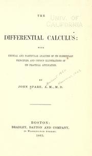 The differential calculus