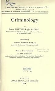 Criminology