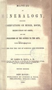 Manual of mineralogy