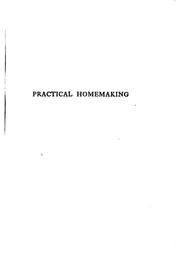 Practical homemaking; a textbook for young housekeepers