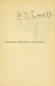Elementary text-book of entomology