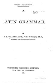 Latin grammar