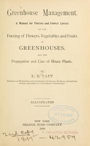 Greenhouse management