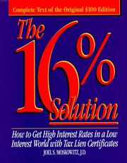 The 16% solution