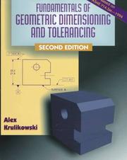 Fundamentals of geometric dimensioning and tolerancing