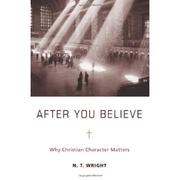 After you believe