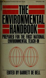 The environmental handbook